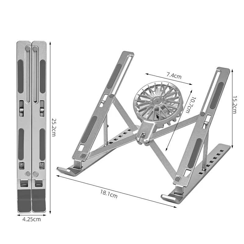 Support Ordinateur Portable Réglable et Ventilé